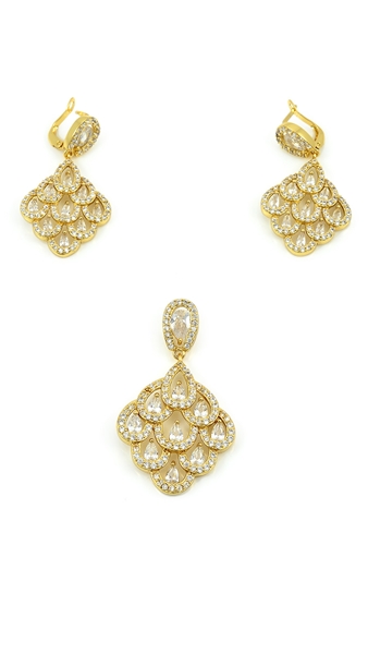Picture of Widely Popular Gold Plated Middle Eastern 2 Pieces Jewelry Sets
