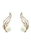 Picture of Durable Enamel Platinum Plated Earrings