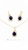 Picture of Original Design Gold Plated Crystal 2 Pieces Jewelry Sets