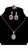 Picture of Superior Quality Purple Cubic Zirconia 3 Pieces Jewelry Sets