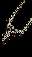Picture of Wholesale Online Gold Plated Multi Stone 3 Pieces Jewelry Sets