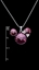 Show details for Long-Term Supplier Wine Red Platinum Plated Collar 16 OR 18 Inches