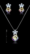 Picture of Trusted Platinum Plated Colourful 2 Pieces Jewelry Sets