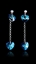 Show details for Online Accessories Wholesale Swarovski Element Heart & Love Drop & Dangle