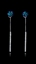 Show details for New Season  Small Swarovski Element Drop & Dangle