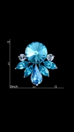 Picture of Low Rate Platinum Plated Swarovski Element Stud 