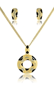Picture of Popular Gold Plated Zine-Alloy 2 Pieces Jewelry Sets