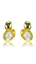 Show details for Online Shopping Gold Plated Big Stud 
