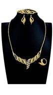 Picture of Low Cost Big Brass 4 Pieces Jewelry Sets