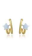 Picture of Trendy Dubai Style Gold Plated Stud 