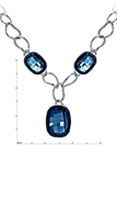 Picture of Simple And Elegant Crystal Zinc-Alloy 2 Pieces Jewelry Sets