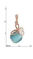 Picture of Promotion Concise Rose Gold Plated Drop & Dangle