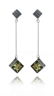 Picture of Customized  Platinum Plated Zinc-Alloy Drop & Dangle