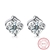 Picture of Novel Style White Platinum Plated Stud