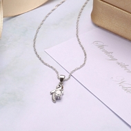 Picture of Trendiest Styled Platinum Plated Necklaces & Pendants