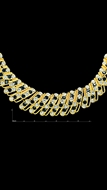 Picture of Delicate Curvy Big Rhinestone 4 Pieces Jewelry Sets