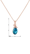Picture of Oem Rose Gold Plated Crystal 2 Pieces Jewelry Sets