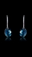 Show details for Hot Sale Zinc-Alloy Platinum Plated Drop & Dangle