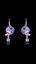 Show details for Touching Colourful Swarovski Element Drop & Dangle