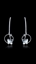 Show details for Cost Effective White Single Stone Drop & Dangle