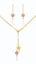 Show details for Innovative And Creative Dubai Style Multi-Tone Plated 2 Pieces Jewelry Sets