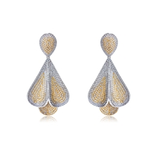 Show details for New Design Cubic Zirconia African Style Drop & Dangle