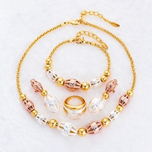 Show details for Modern African Style Big 4 Pieces Jewelry Sets