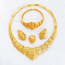 Show details for Cheapest Daily Gold Plated 4 Pieces Jewelry Sets