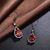 Picture of Cheap Red Gunmetel Plated Drop & Dangle