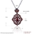 Picture of Attractive Red Gunmetel Plated Necklaces & Pendants