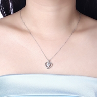 Picture of The Best Discount White Platinum Plated Necklaces & Pendants