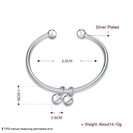Picture of The Biggest Stock For  Platinum Plated Platinum Plated Bangles