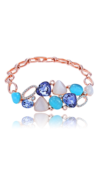 Picture of High Profitable Opal (Imitation) Zinc-Alloy Bracelets
