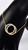 Picture of Modern Brass Cubic Zirconia Bracelets