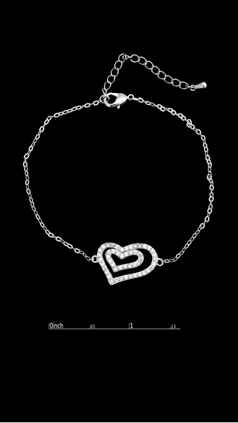 Picture of Purchase Cubic Zirconia Valentine's Day Bracelets
