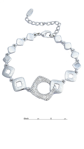 Picture of Efficiency In  Americas & Asia Platinum Plated Bracelets