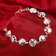 Picture of Cute Designed Platinum Plated Bracelets