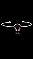 Show details for Professional Single Stone Swarovski Element Bangles