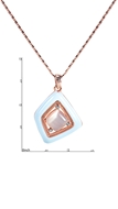 Picture of Superior Rose Gold Plated Zinc-Alloy 2 Pieces Jewelry Sets