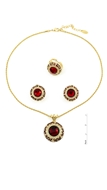 Picture of Customized  Enamel Gold Plated 3 Pieces Jewelry Sets