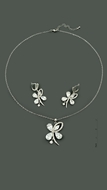 Picture of Comely Wedding & Bridal Floral 2 Pieces Jewelry Sets