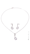 Picture of Cheaper Copper Platinum Plated 2 Pieces Jewelry Sets