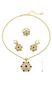Picture of Unique And Creative Middle Eastern Floral 3 Pieces Jewelry Sets