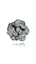 Show details for The Youthful And Fresh Style Of Oxide Floral Fashion Rings