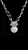 Picture of Believable Cubic Zirconia Platinum Plated Long Chain>20 Inches