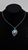 Picture of Mainstream Of  Sea Blue Platinum Plated Necklaces