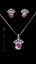 Show details for Delicate Zine-Alloy Square 2 Pieces Jewelry Sets