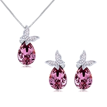 Show details for High Efficient Drop Zinc-Alloy 2 Pieces Jewelry Sets