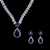 Picture of Wedding Big Necklace And Earring Sets 1JJ050910S