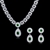 Picture of Wedding Luxury Necklace And Earring Sets 1JJ050925S